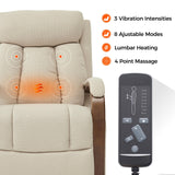 9185 Lift Chair Recliners Dual OKIN Motor for Elderly Recliner Chair with Heat Massage