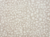 Beige Cheetah Print Area Rug 5'3" x 7'6" - Contemporary Abstract Design