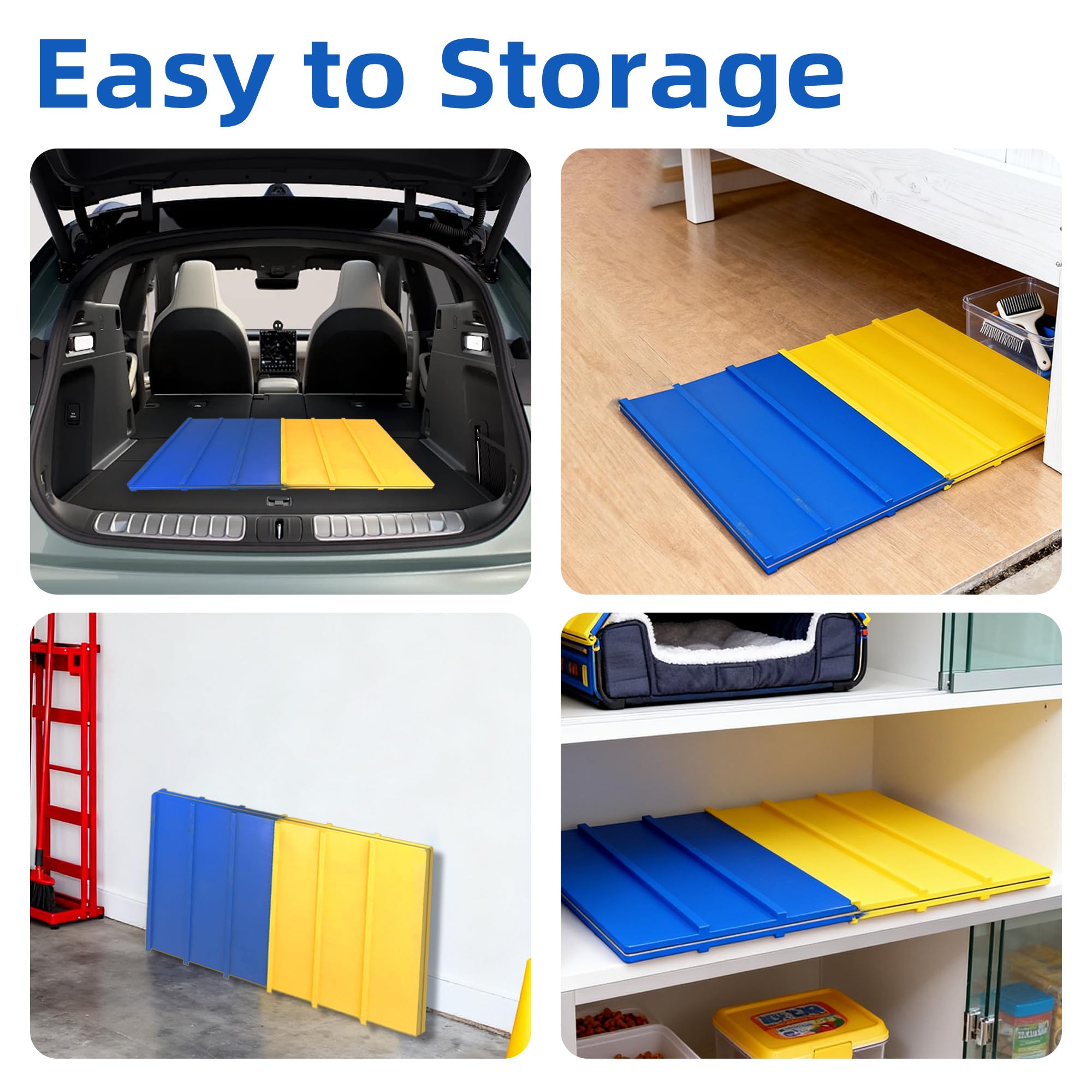 Dog Agility A-Frame for Large Dogs - 84" x 24" Outdoor Training Equipment