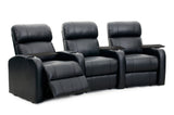 Diesel XS950 Home Theatre Chairs Black Leather - Accessory Dock - Memory Foam