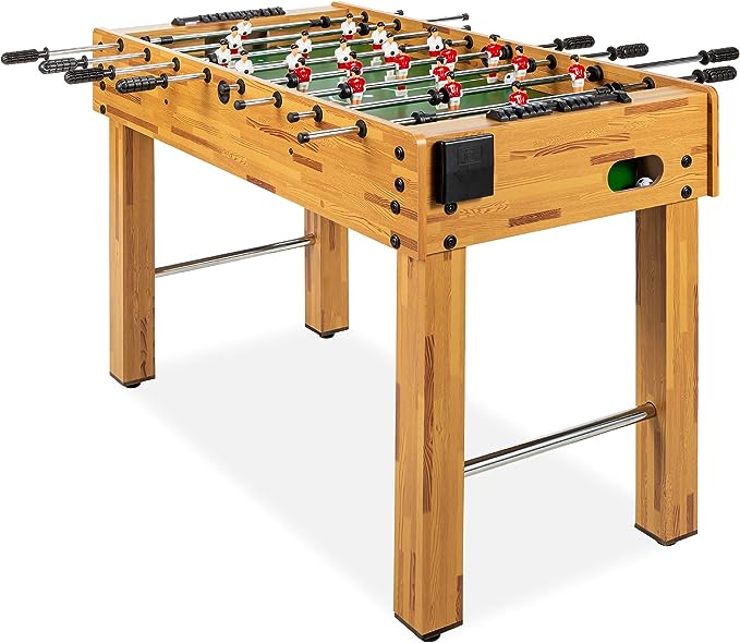 48in Competition Sized Foosball Table, Arcade Table Soccer for Home, Game Room