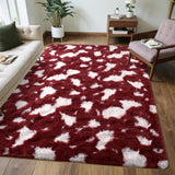 Fluffy Bedroom Rug Carpet - 6x9 Feet Shaggy Area Rugs for Living Room, Soft Rug for Girls Boys Kids Room,