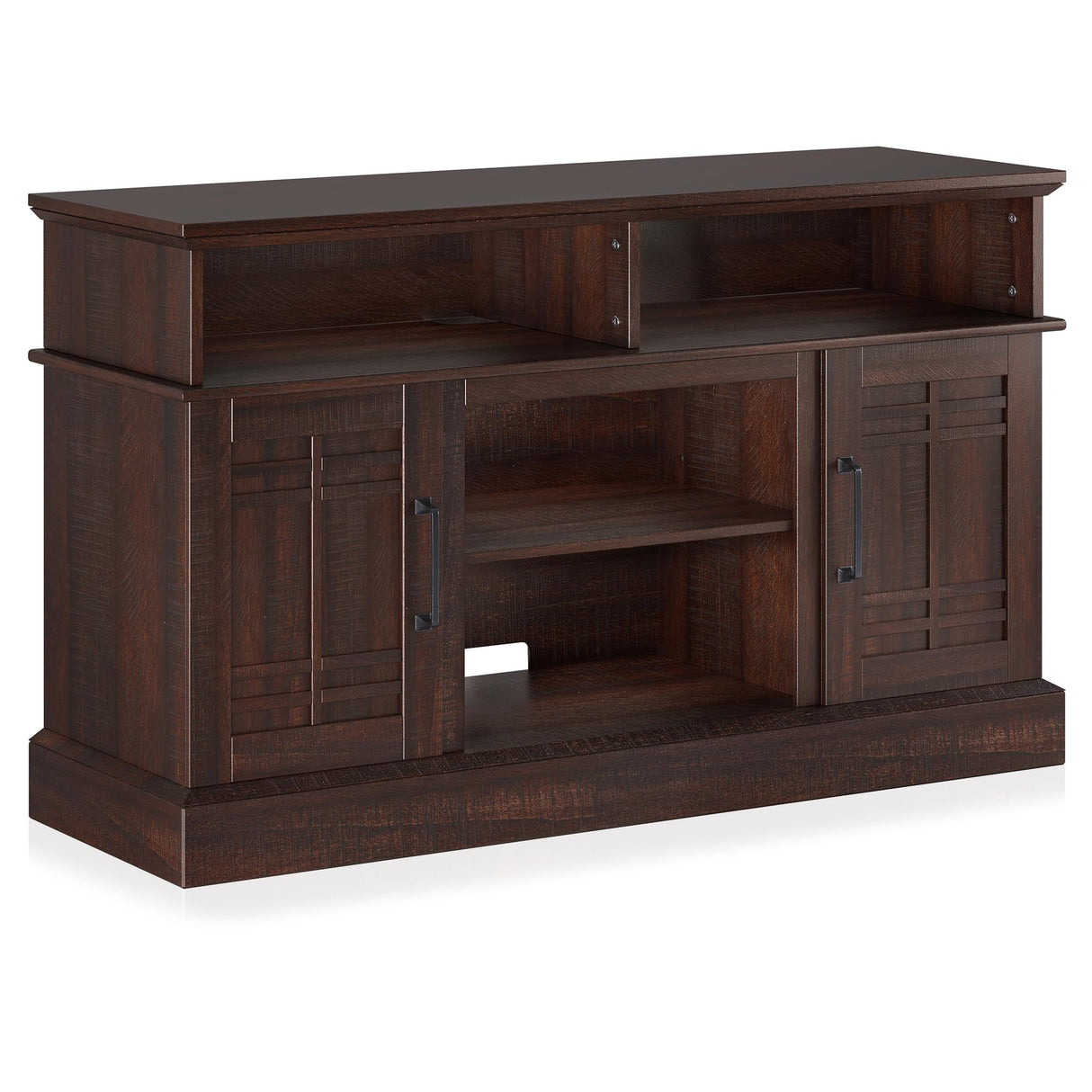 Modern 48" Farmhouse Wood TV Stand & Media Entertainment Center Console Table