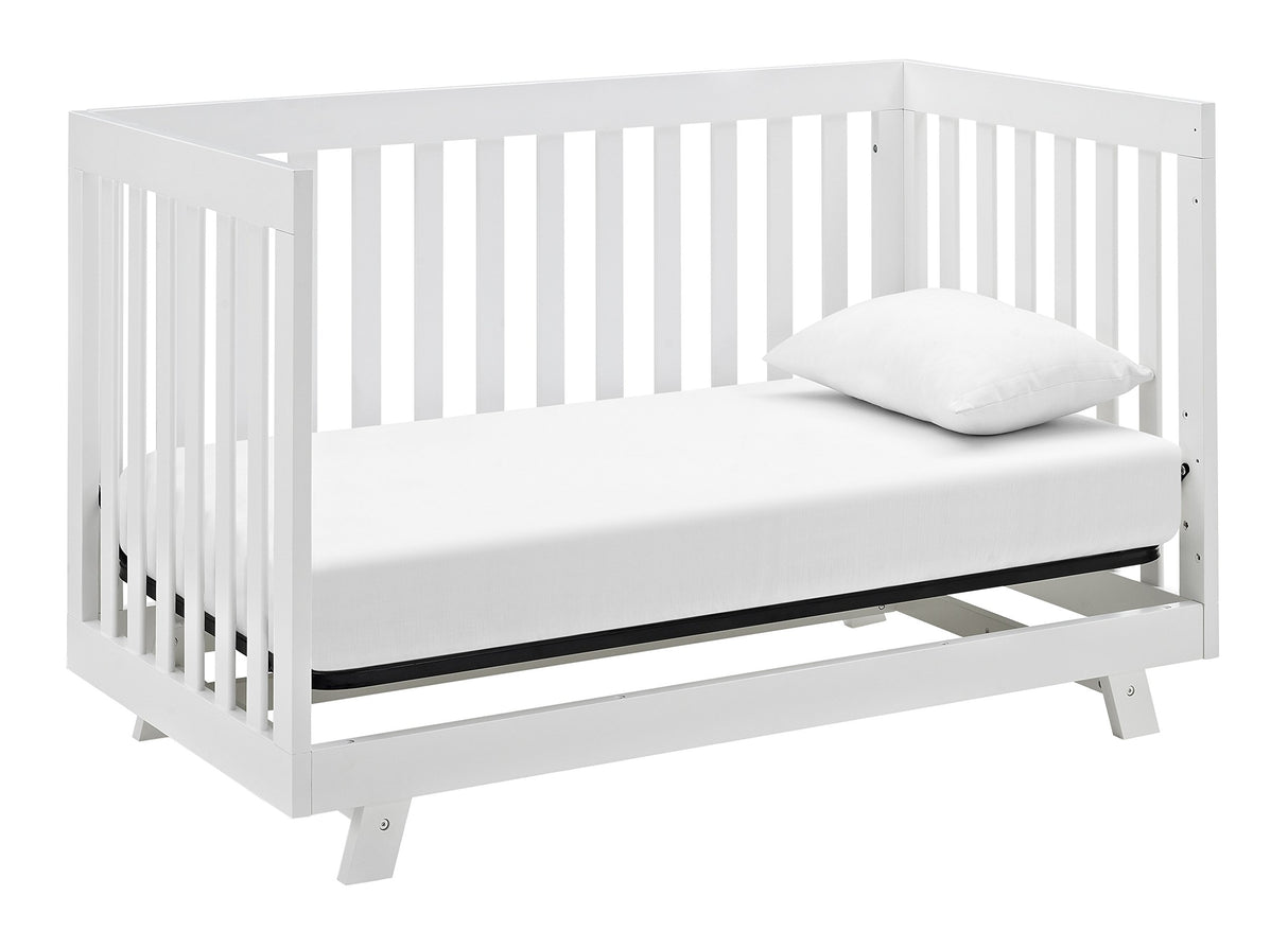 Beckett Convertible Crib (White) – Converts from Baby Crib to Toddler Bed and Daybed,