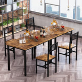 3-Piece Dining Table Set for Small Spaces