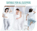Utopia Bedding Pillows Queen Size Set of 2 (White),Hotel Pillows, Cooling Pillow for Side, Back or Stomach Sleepers