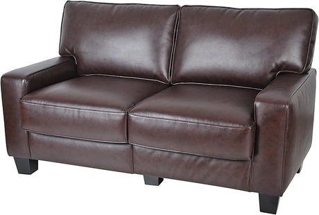 Palisades 61" Track Arm Sofa, Easy Care Polyester, Soft Pillow Back, Pocket Coil Seat