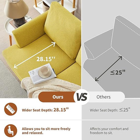 Small Couches for Small Spaces Love Seat with 2 Seat