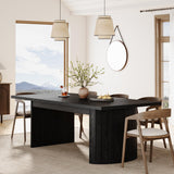 78.7" Extra Long Dining Table for 6-8 People