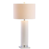 JYL8021A Dallas 31.5" Ceramic LED Table Lamp Contemporary Transitional Bedside