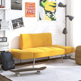 Novogratz Futon, Mustard, Mustard Yellow (2042229)