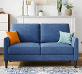 58" W Loveseat Sofa, Small Couch Modern Comfy Couch for Bedroom