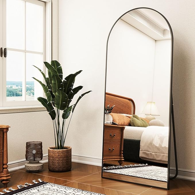 Arched Full-Length Mirror, Arched Floor Mirror