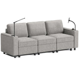 Modular Sectional Sofa,Multifunctional Single Sofa for Living Room with Storage