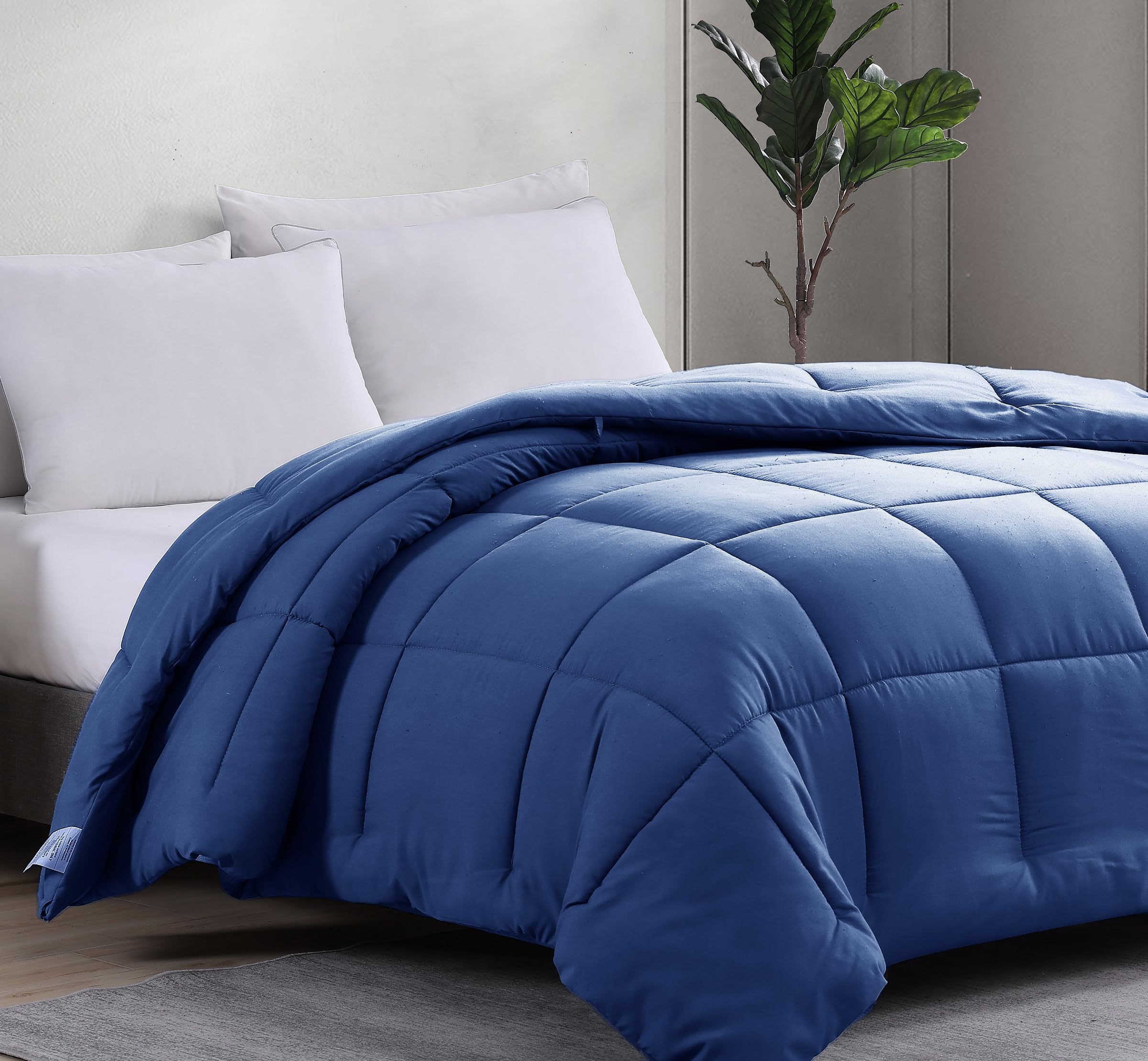 King Comforter, Ultra Soft Down Alternative Bedding, Quilted King Size Comforter