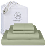Luxury Supima Cotton Sheets, 1200 Thread Count Soft 100% Cotton Sheets
