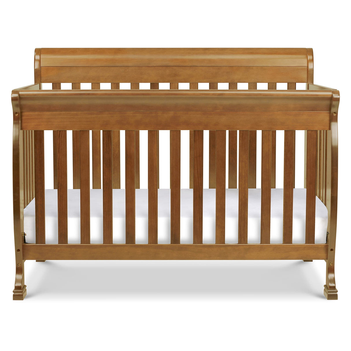 4-in-1 Convertible Crib in Chestnut, Greenguard Gold Certified