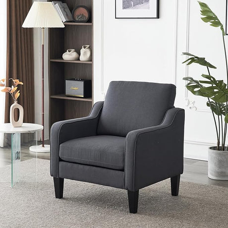 Loveseat 53" Small Couch Loveseat Sofas for Living Room Mid Century Modern Sofa