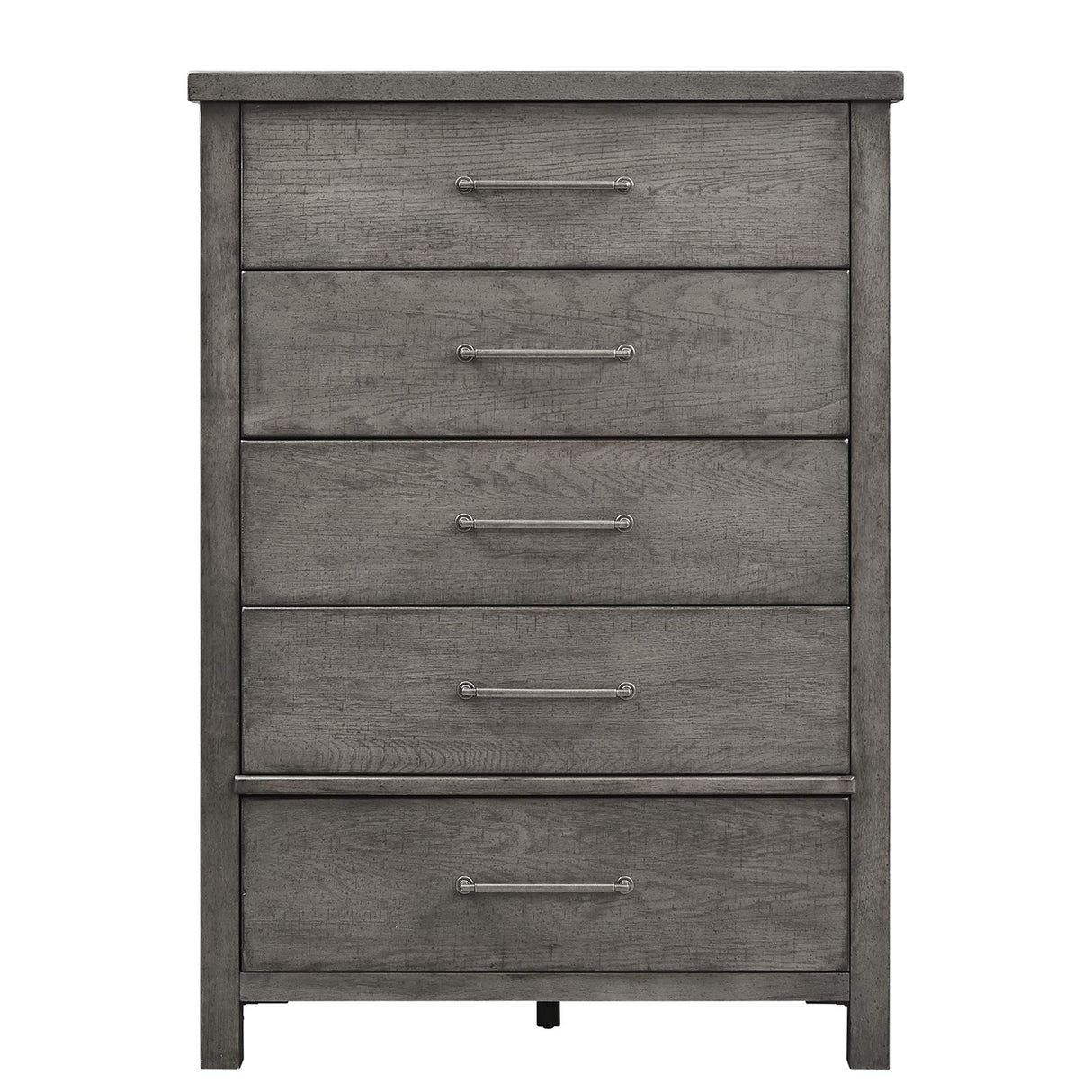 Modern Farmhouse 5 Drawer Chest, W40 x D18 x H56