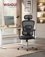 Ergonomic Office Chair, High Back Desk Chair, Mesh Computer Chair