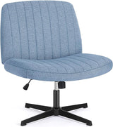 Office Chair No Wheels - Armless Desk Chair No Wheels Cross Legged Office Chair Wide