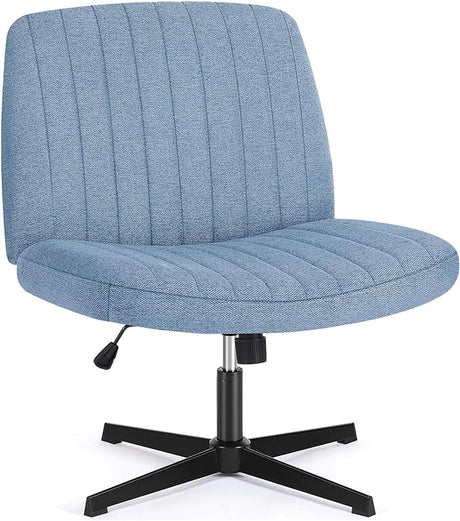 Office Chair No Wheels - Armless Desk Chair No Wheels Cross Legged Office Chair Wide