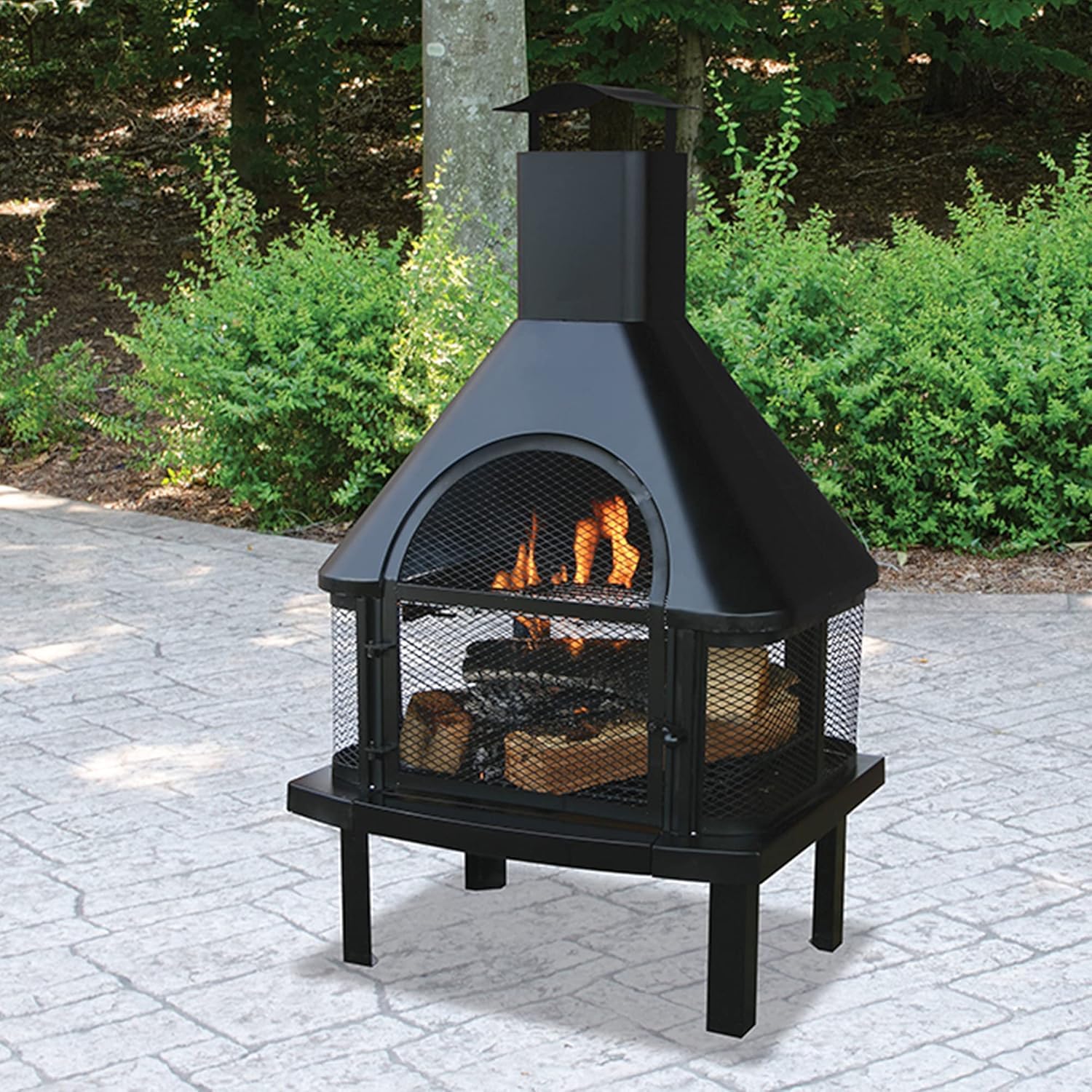 Endless Summer, Wood Burning Outdoor Fire House - Bircata