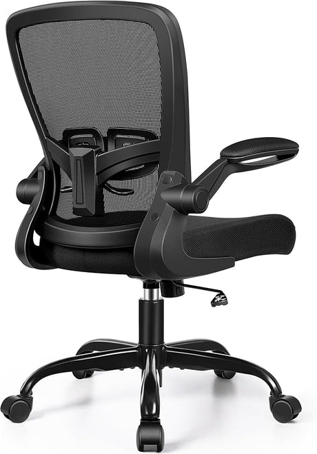 Office Chair, Ergonomic Desk Chair with Adjustable Height and Lumbar Support Swivel