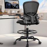 Office Desk Chairs, Ergonomic PC Desk Chair with Wheels, Adjustable Lumbar Support