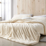 Me Sooo Comfy - Coma Inducer® Oversized Queen Comforter Set - Ecru
