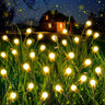 Solar Garden Lights, 4 Pack Firefly Garden Lights Solar Outdoor