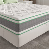 Full Size Mattress, 10 Inch Hybrid Mattress in a Box, Individually Wrapped Pocket Coils