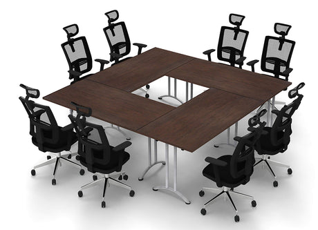 Person 4 Tables Set Model 5429 12 Piece Includes Chairs Conference Meeting Seminar