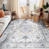 Area Rugs 5x7, Washable Rug, Non-Slip, Rugs for Living Room, Kitchen Rugs, Rugs
