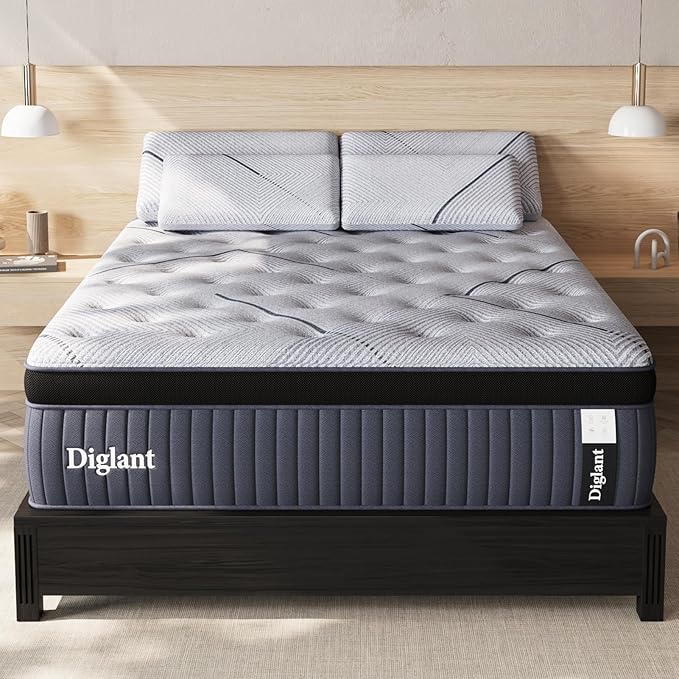 King Mattress, 14Inch Medium King Hybrid Mattress