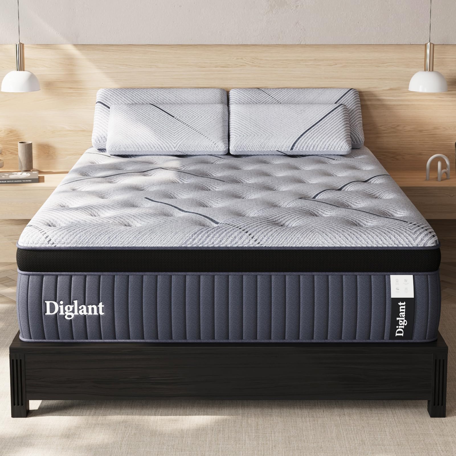 King Mattress, 14Inch Medium King Hybrid Mattress