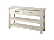 Sofa - Console Table, Antique White
