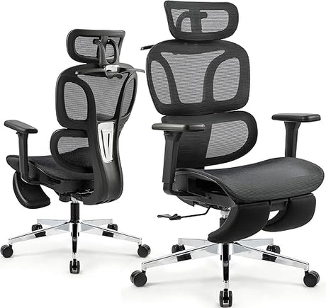 Mesh Office Chair, High Back Desk Executive Computer Chair with Hanger,