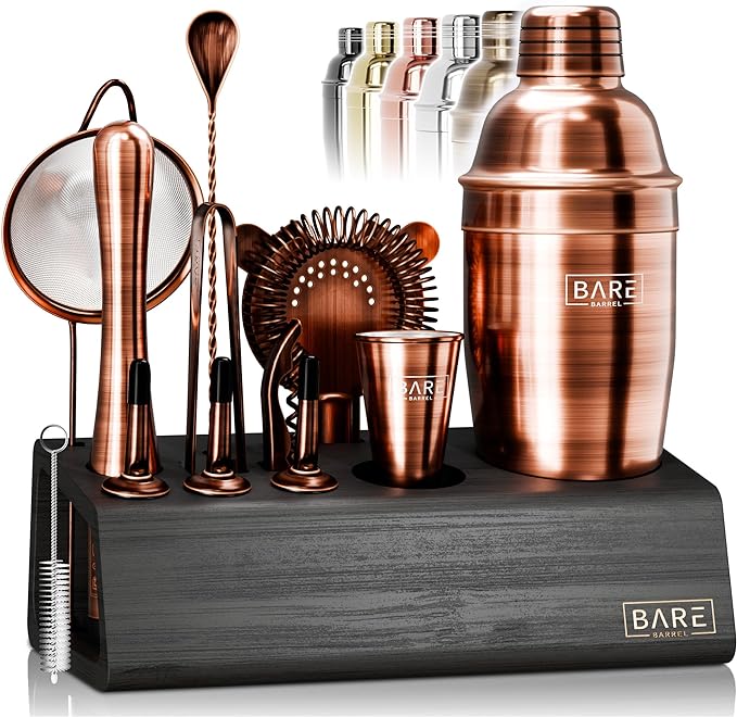 Mixology Bartender Kit Bar Set | 14-Piece Cocktail Shaker Set