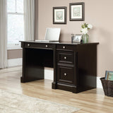 Sauder Palladia Computer Desk, 23.5"D x 53.15"W x 30"H, Wind Oak finish