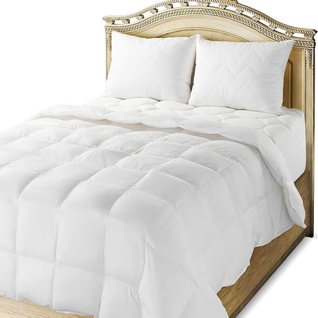 Luxurious Cotton Sateen Comforter - Cozy and Comfortable Full Size Comforter