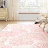 Zen Garden Area Rug - Ultra Soft Area Rug 3x5, Non Slip, Stain Resistant Living Room Rug,