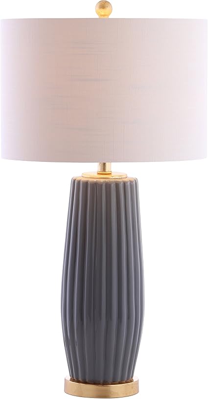 JYL5045A Roman 28.5" Ceramic LED Table Lamp Glam Contemporary