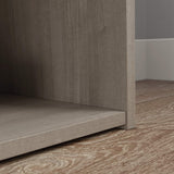 Beginnings Small 3-Shelf Bookcase/Book Shelf, Silver Sycamore Finish