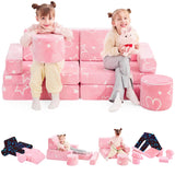 Modular Kids Play Couch, Kids Couch Toddler Couch, Child Sectional Sofa, Bedroom