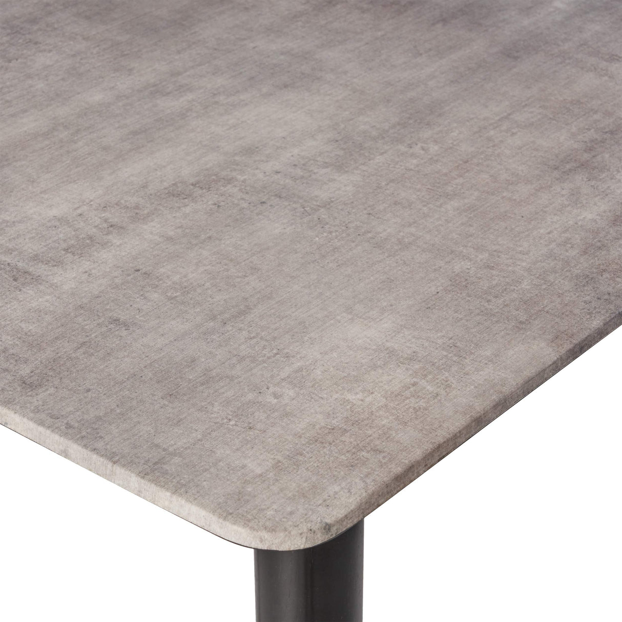 Riley Modern Dining Rubberwood Legs and Laminate Table Top