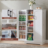 Kitchen Pantry Storage Cabinet - Food Pantry Cabinets with doors and shelves 42''