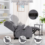 Power Recliner Chair, Home Theater Seating with LED Ambient Light