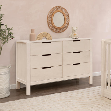 Carter's by DaVinci Double Colby 6-Drawer Dresser, Washed Natural