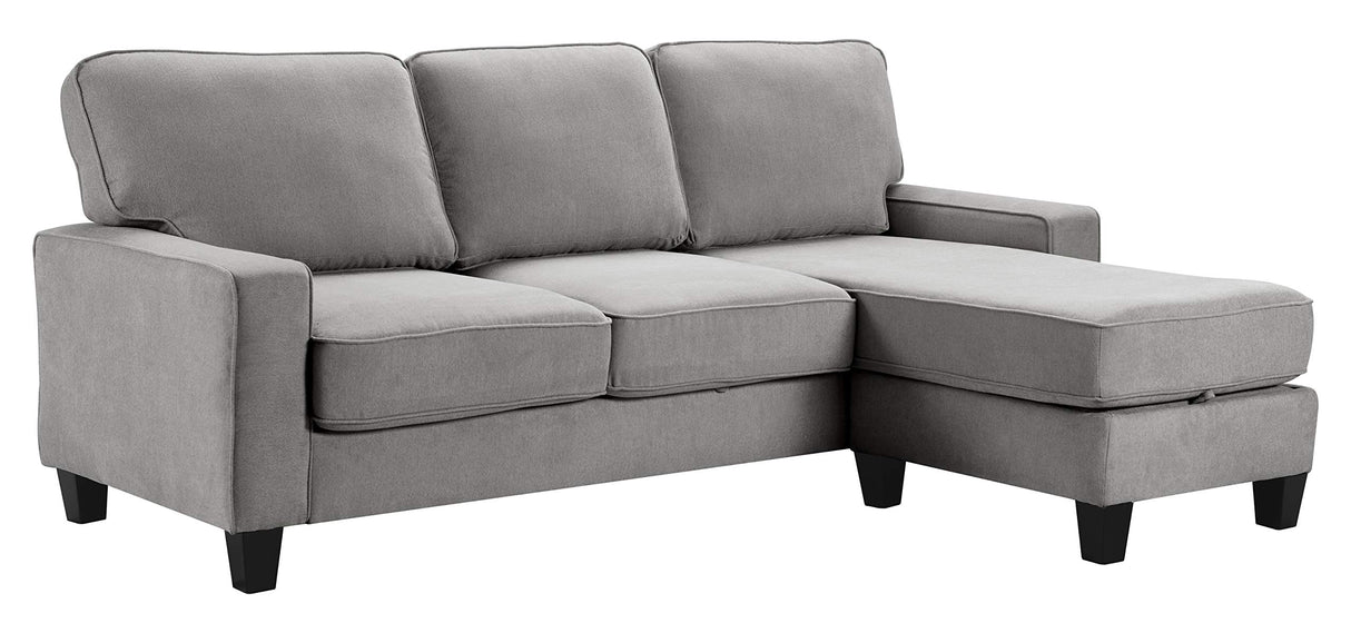 UPH10135D Palisades Sofas with Storage Modern Design, Track Arms, Foam-Filled Cushions